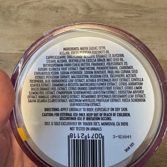 Trader Joe’s Brazil Nut Butter New - Picture 2 of 2